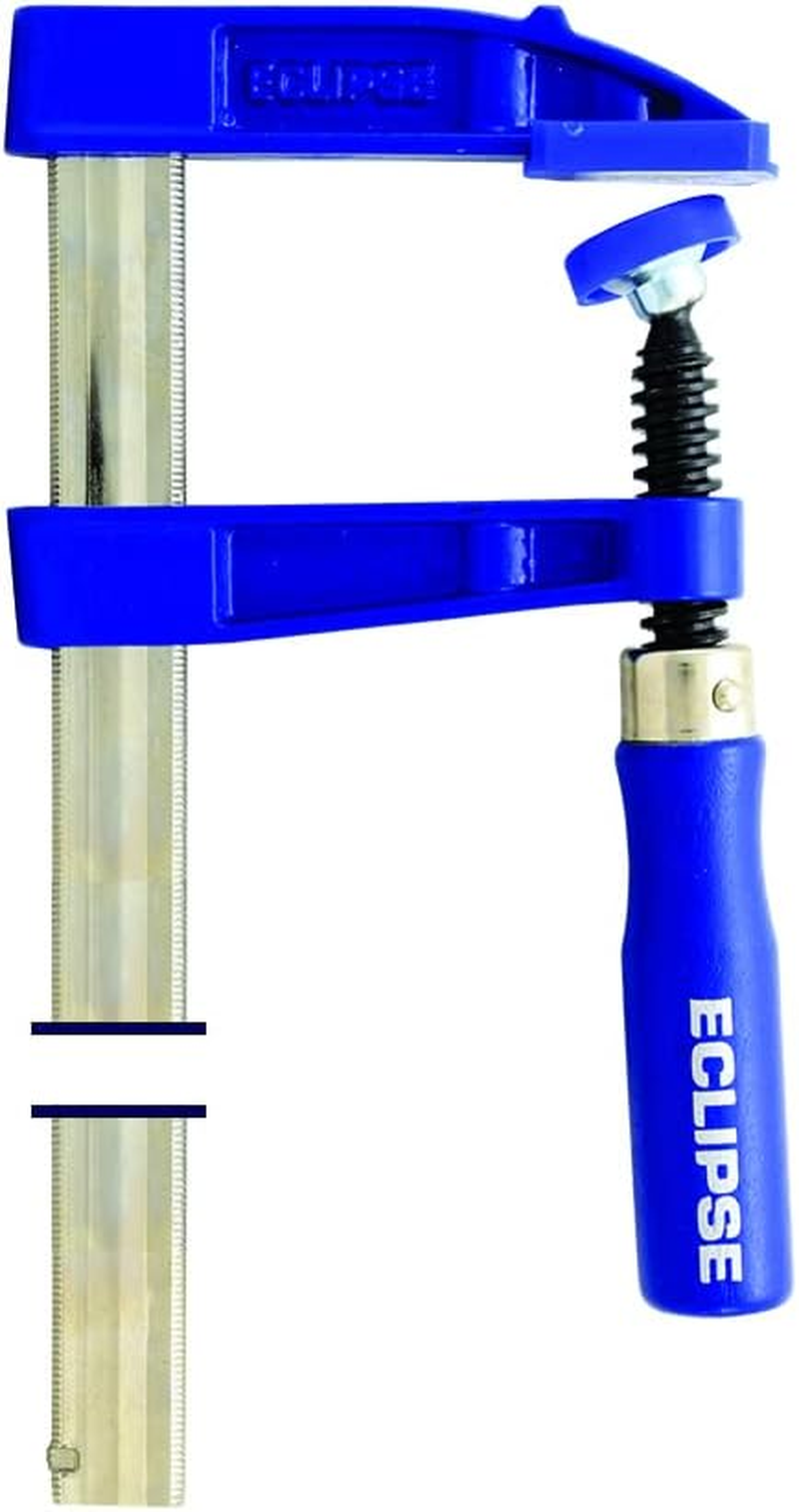 Eclipse Tools - F CLAMP - 80 SERIES 400MM CLAMP CAPACITY - EC-SC80R16 Blue and Silver image number 1
