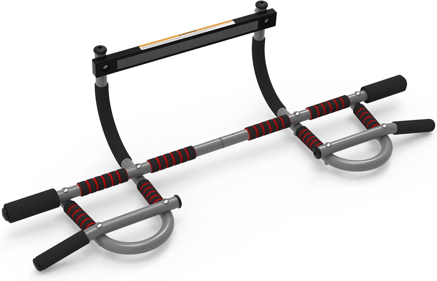 Leikefitness Pull-Up Bar for Door Frame Adjustable Portable Upper Body Fitness Workout for Home Gyms