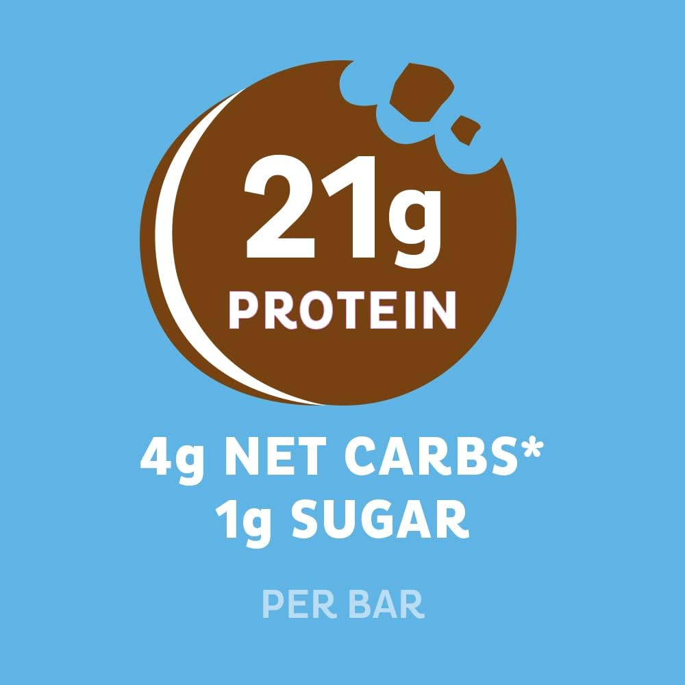 Quest Nutrition Cookies and Cream Protein Bar, High Protein, Low Carb, Keto Friendly, 12 Count image number 1