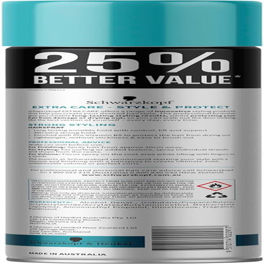 Extra Care 500Gm Hairspray Bonus image number 1