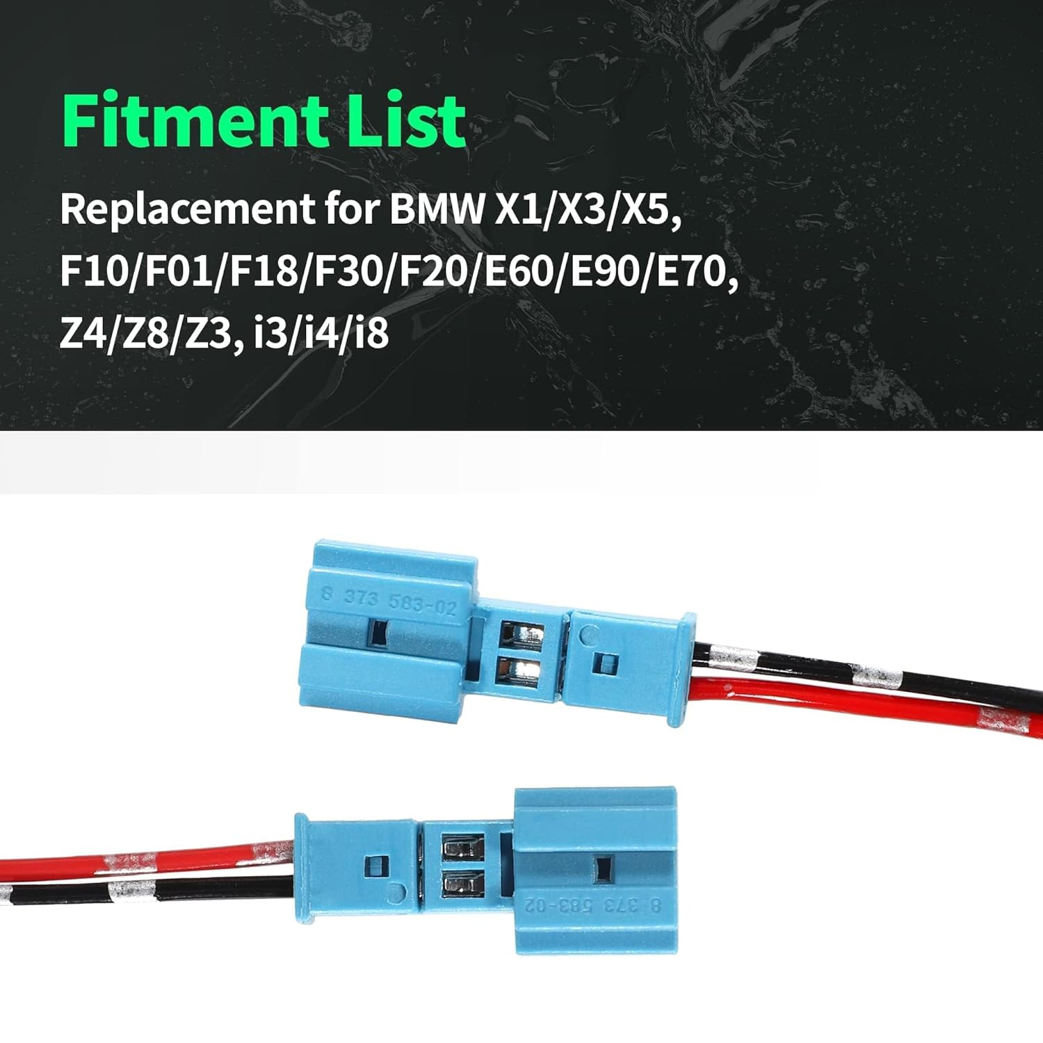 Nuith Speaker Wiring Harness Connector Adapter Replacement for BMW X1-X7, I3/I4/I8, Ix3, Z4/Z8/Z3, 1-7 Series Aftermarket Tweeter Stereo Speaker Cable Plug image number 4