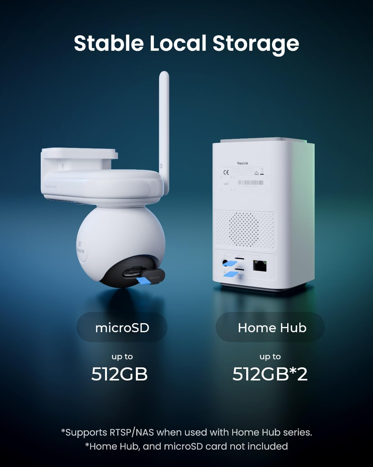 REOLINK Altas PT Ultra - 4K Continuous Recording Security Cameras Wireless Outdoor, First 10S Pre-Record Option in Home Battery Camera, 500 Days Batteries Life, Solar Powered, Colorx Night Vision image number 4