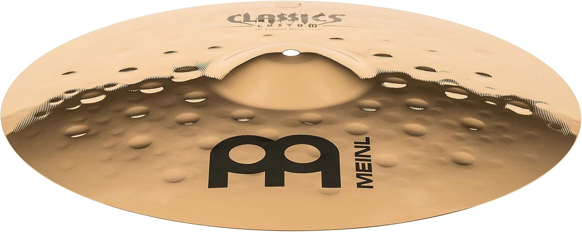 Meinl 18" Crash Cymbal - Classics Custom Extreme Metal - Made in Germany, (CC18EMC-B)