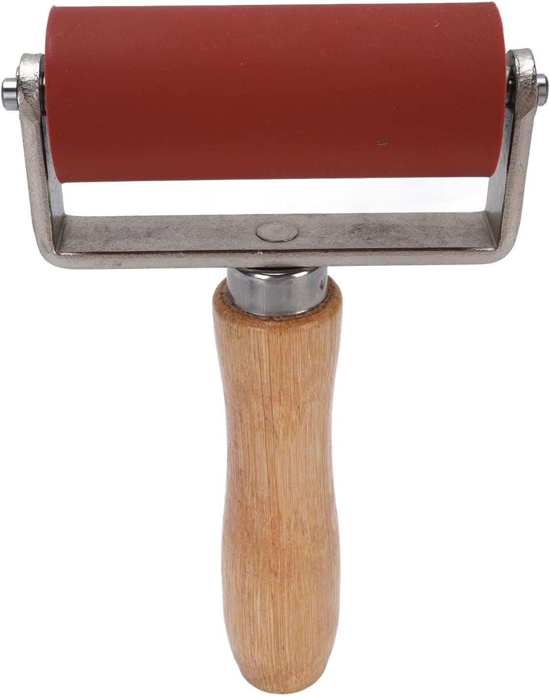 Silicone Seam Roller, 32Mm Dia 80Mm Width 260℃ Width Rubber Brayer Roller, Art Craft Roller PVC, TPO, Epdm Single Ply Roofing Tape, Printmaking, Ink, Wallpapers Stamping Gluing image number 5