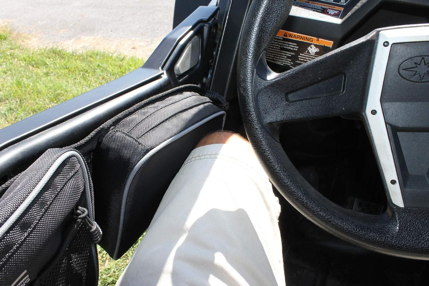 Side Door Bags, Premium Offroad Front Door Side Storage Bag Set W/Knee Pad, Fits 2014-2020 Polaris RZR XP Turbo Turbo S 1000 S900 image number 4