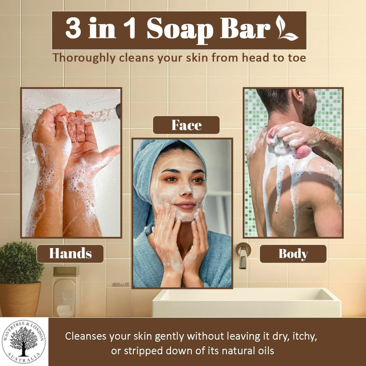 Wavertree and London Goatmilk Soap Bar 200 G image number 5