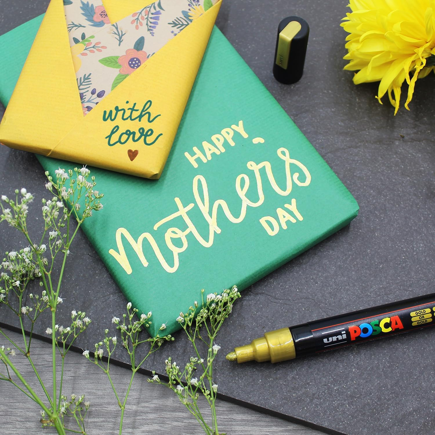 Posca - PC-17K / PC-7M / PC-5M / PC-3M / PC-1M / PC-1MR - Paint Marker Art Pens - Travel Hard Case of 54 image number 2