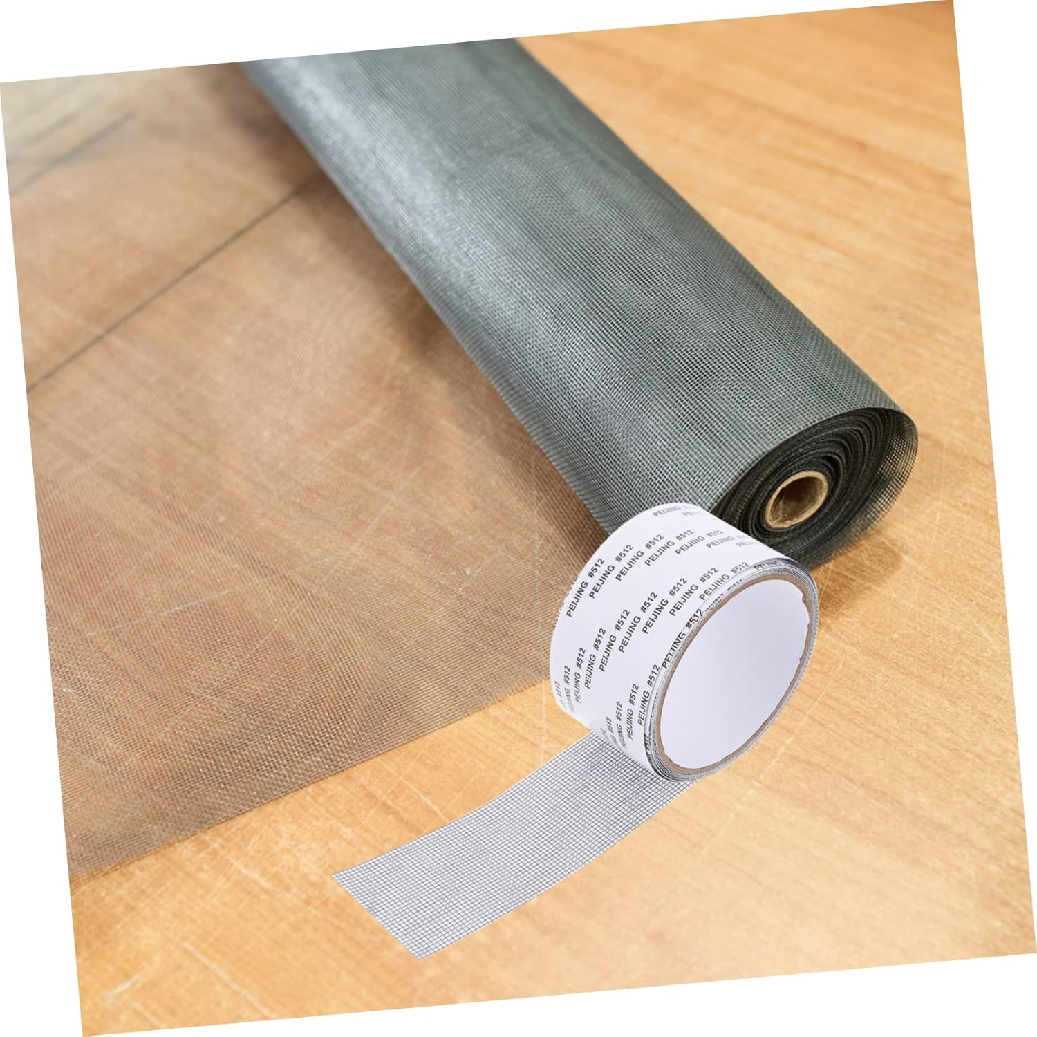 CANIGHT 1Roll Mesh Screen Repair Tape Window Covering Tape for of Rips and Tears High Breathability image number 6