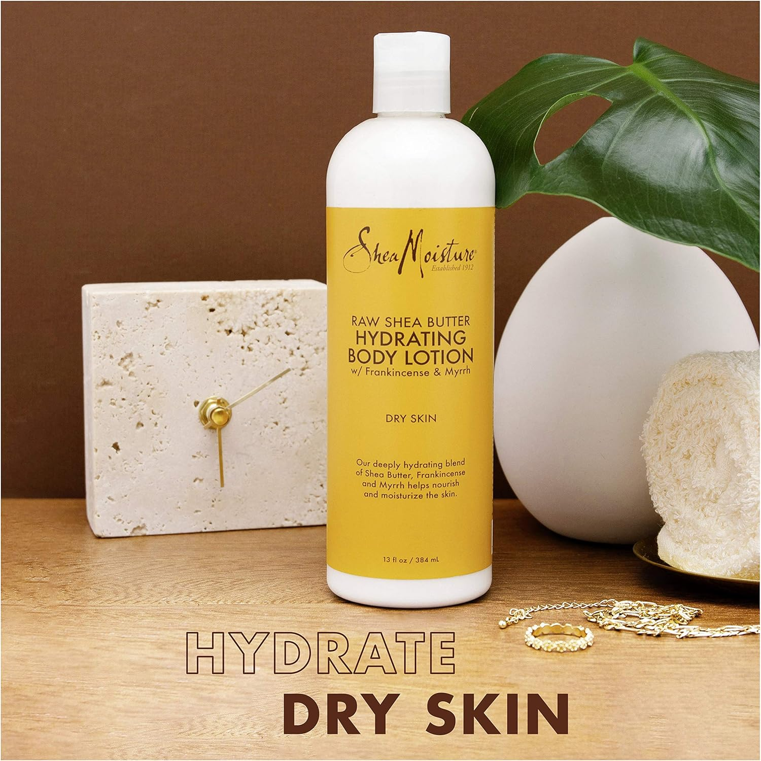 Sheamoisture Raw Shea Butter Body Lotion Moisturizer, 13 Fluid Ounce image number 6