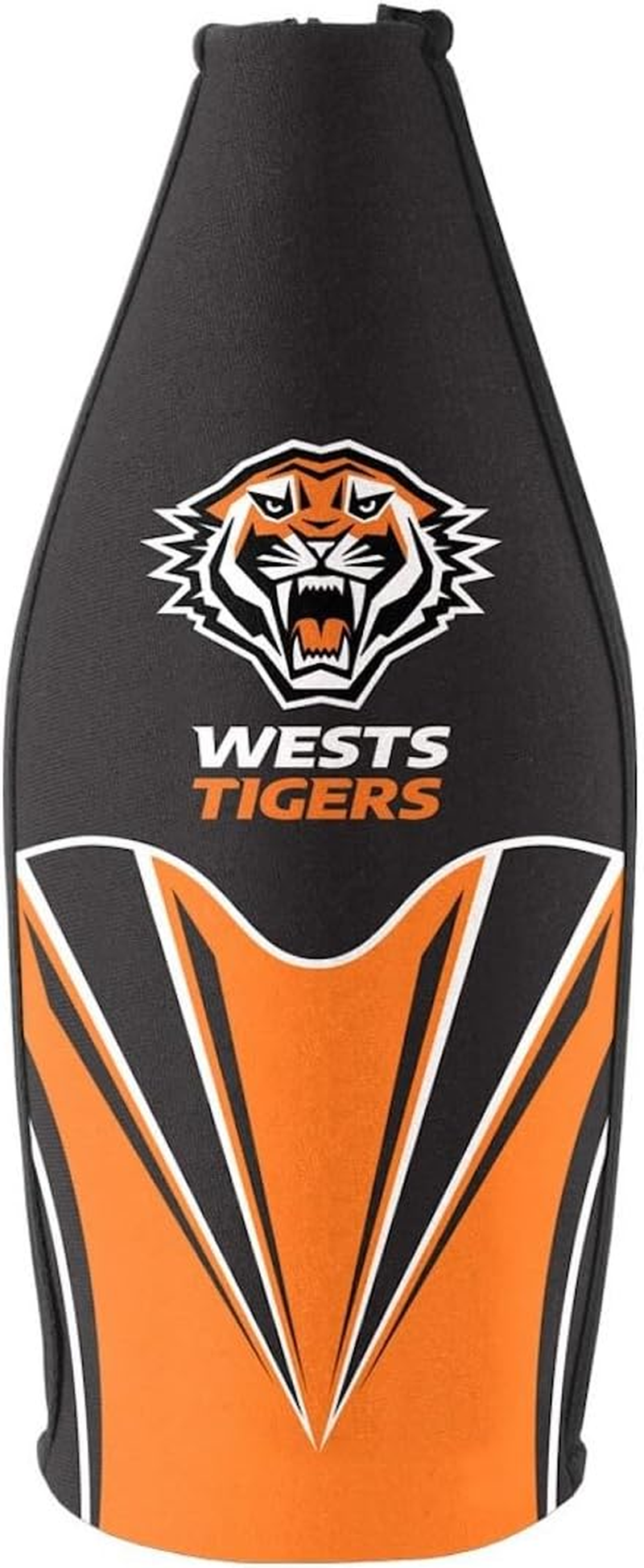 Wests Tigers TALLIE Long Neck Beer Wine Bottle Zip Cooler (Includes Carry Strap)