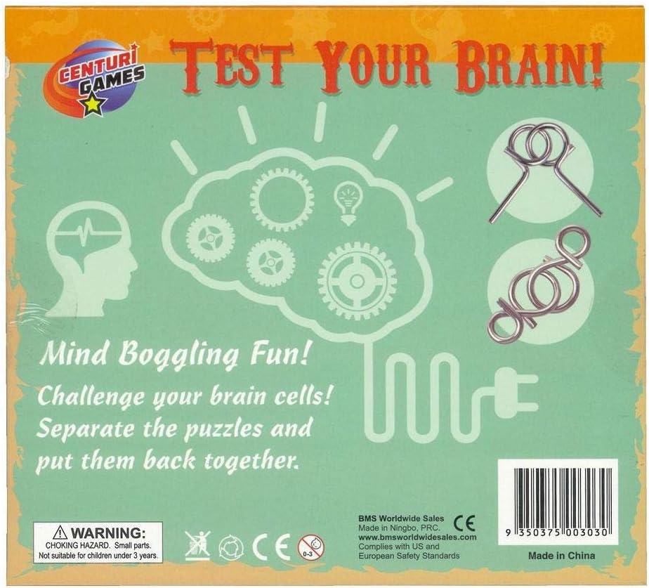 12 Piece Metal Puzzles image number 3