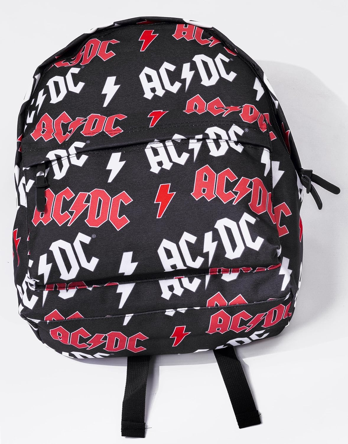 AC/DC Backpack Adults Teens Music Band Lightning Rucksack 16&rdquo; One Size image number 3
