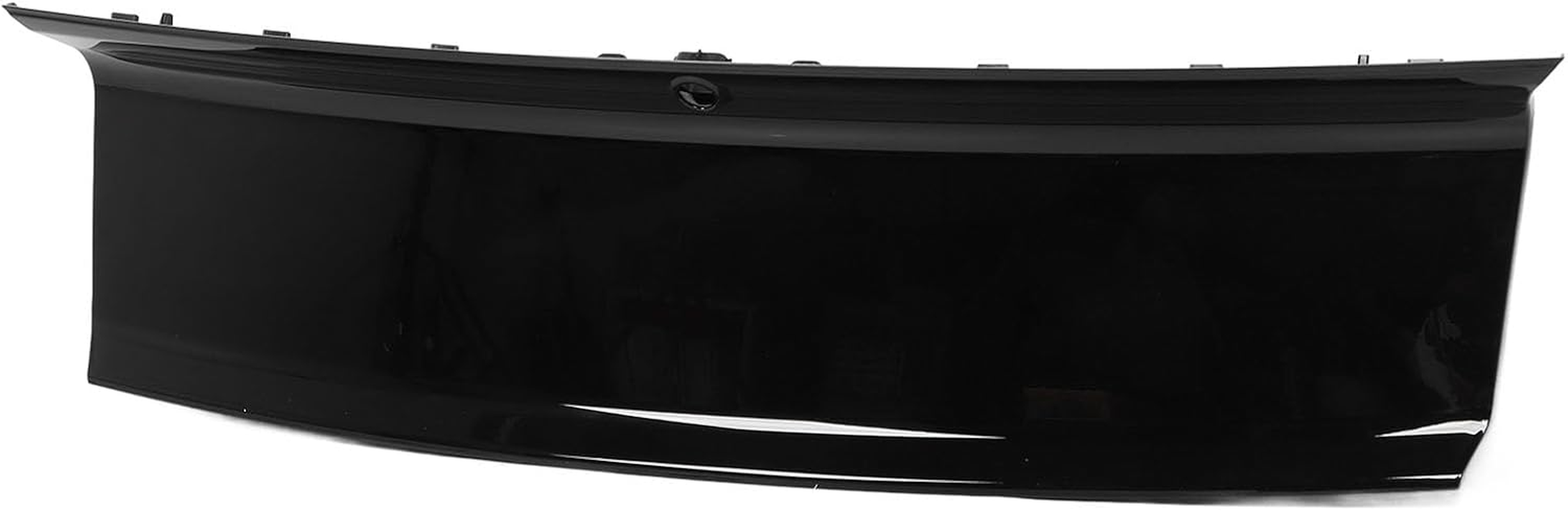Trunk Decklid Trim Panel Compatible with 2015-2023, Rear Center Trunk Boot Lid Cover Trim, ABS Rear Trunk Cover Panel Decorating Board Glossy Black image number 5
