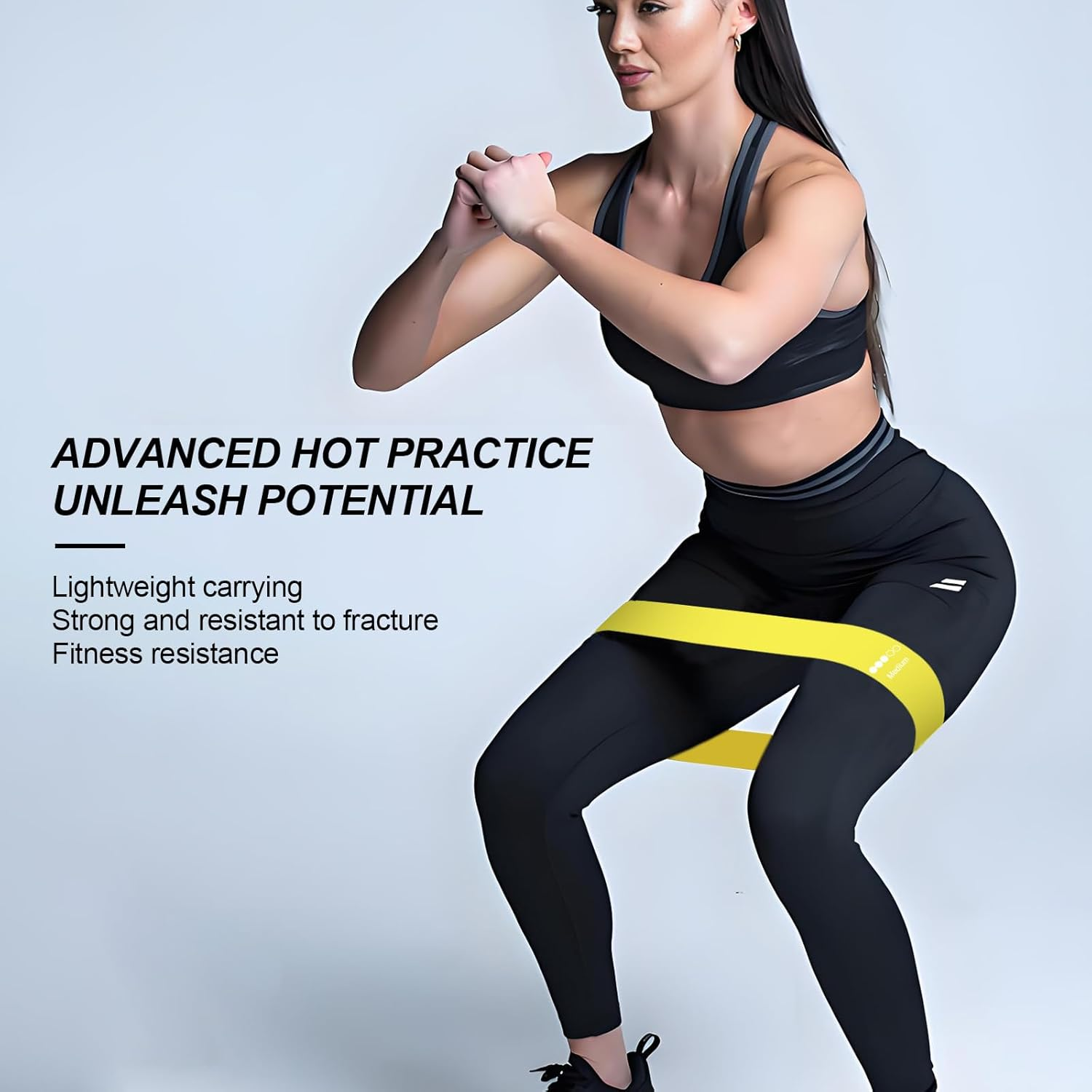 Elastic Bands for Bodybuilding &ndash; Elastic Bands &ndash; Fitness Bands &ndash; Includes Training Guide in English and Carry Bag &ndash; Ideal for Muscle Exercises and Yoga image number 3