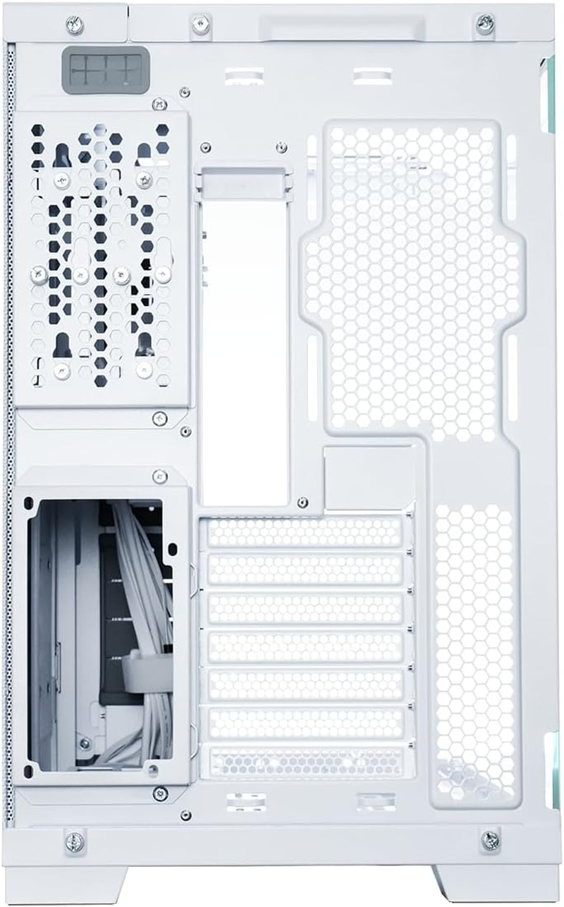 Lian Li PC-O11DERGBW Evo RGB Dynamic Evolution Tempered Glass Case, White image number 3