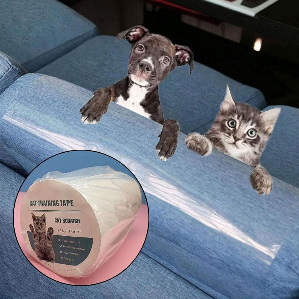 Guard Scratch Protector Scratch Tape Roll Cats Scratch Sofa Clear Sticker Pet Products Prevention Practical