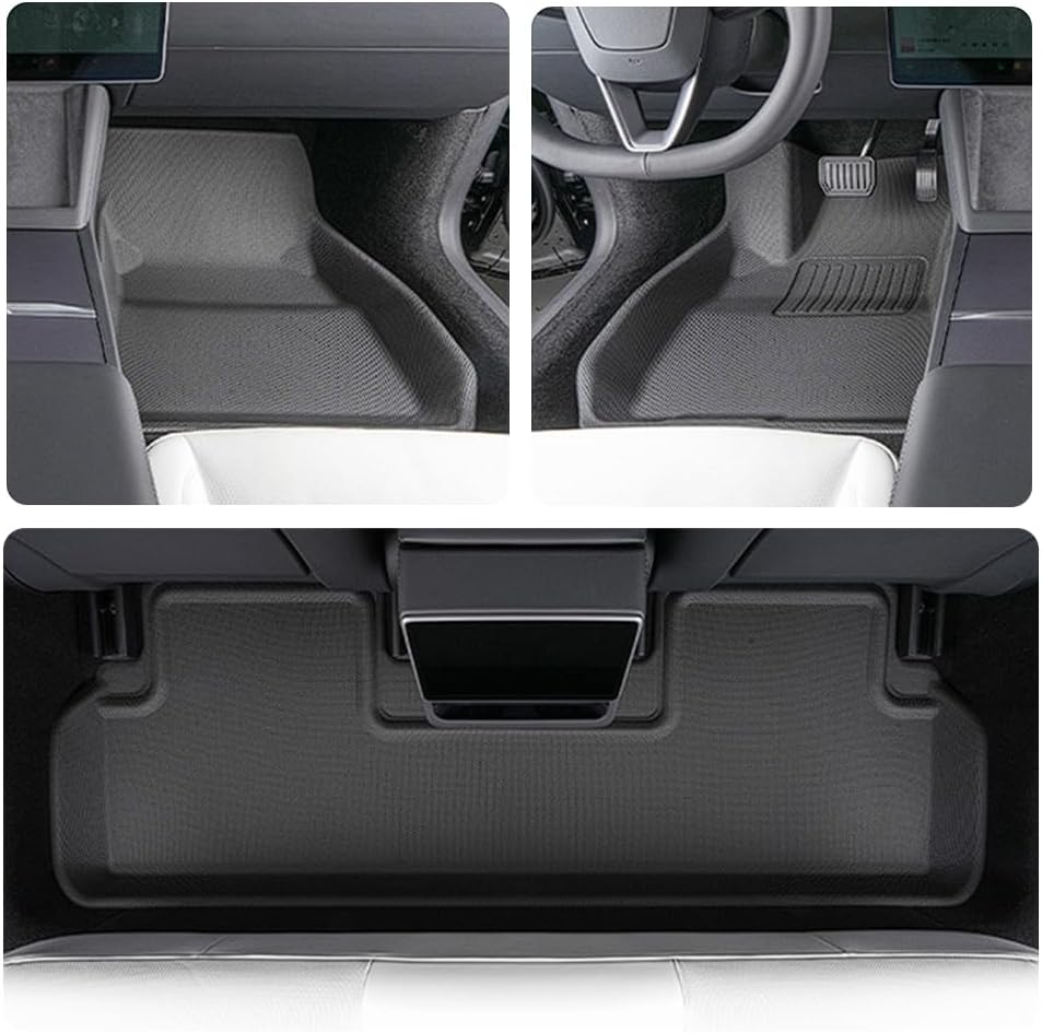 YUZU-SZ BYD Sealion 7 Car Floor Mats - Custom Fit XPE 3D All-Weather Mats, Full Set Interior Accessories for Front & Rear, Waterproof & Odourless image number 4