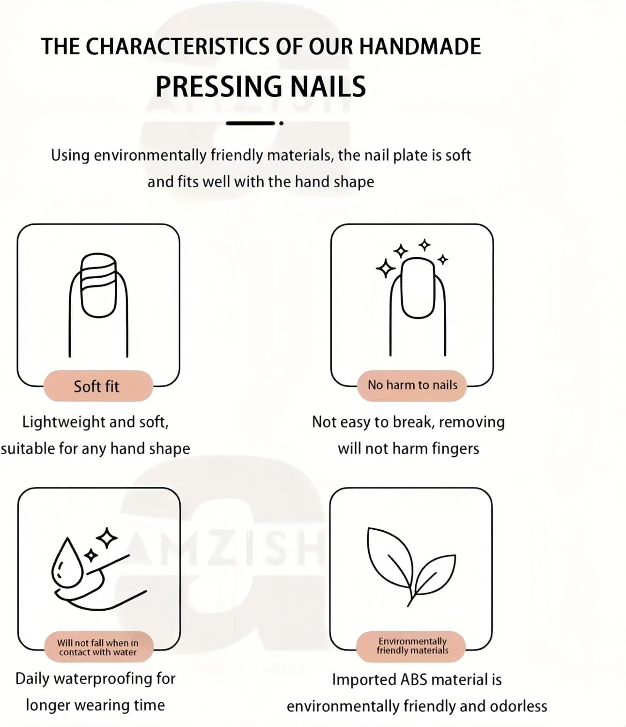 24Pcs Dusty Pink False Nails Almond Medium,Pink Press on Nails,Soft Gel Press on N/Ails Almond Medium,Gel P/Ress O/N N/Ails Alm/Ond Solid Color,Full Cover Acrylic Fake Na/Ils Set,False Na/Ils image number 3