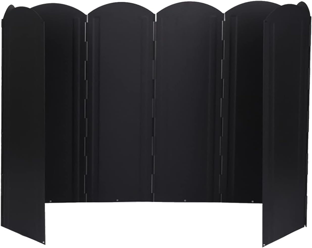 Camping Stove Windshield, Folding 8 Plates Stove Windscreen Stainless Steel Camping Stove Windshield with Storage Bag for Outdoor Cooking/Picnic-50Cm image number 5