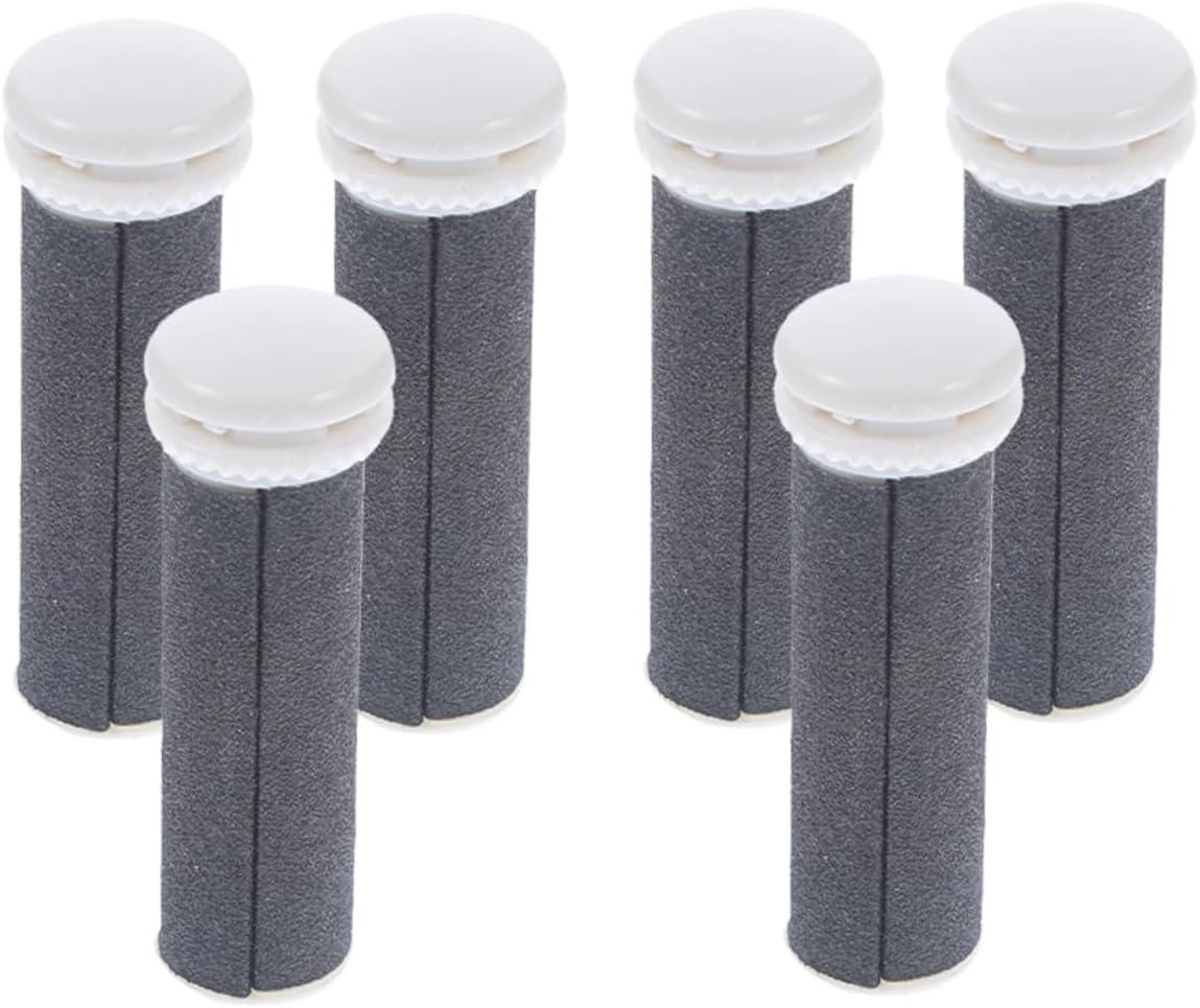 CANIGHT 6Pcs Replacement Roller Refill Electric Foot File Roller Foot File Replacement Heads Pedicure Replacement Rollers Dead Callus Removing Tools Pedicure Accessories Pedicure Tools image number 6