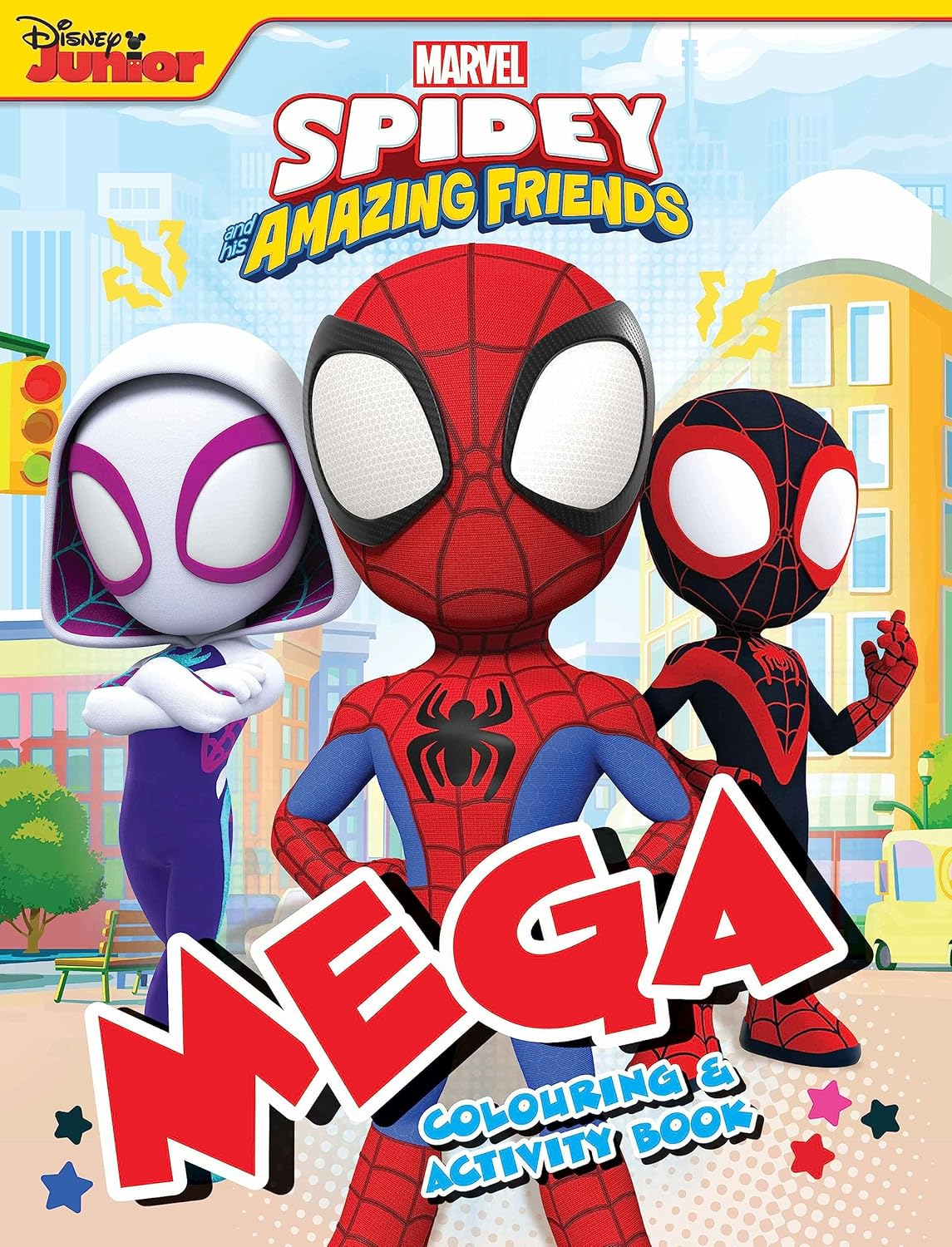 Spidey and His Amazing Friends - Mega Colouring Book