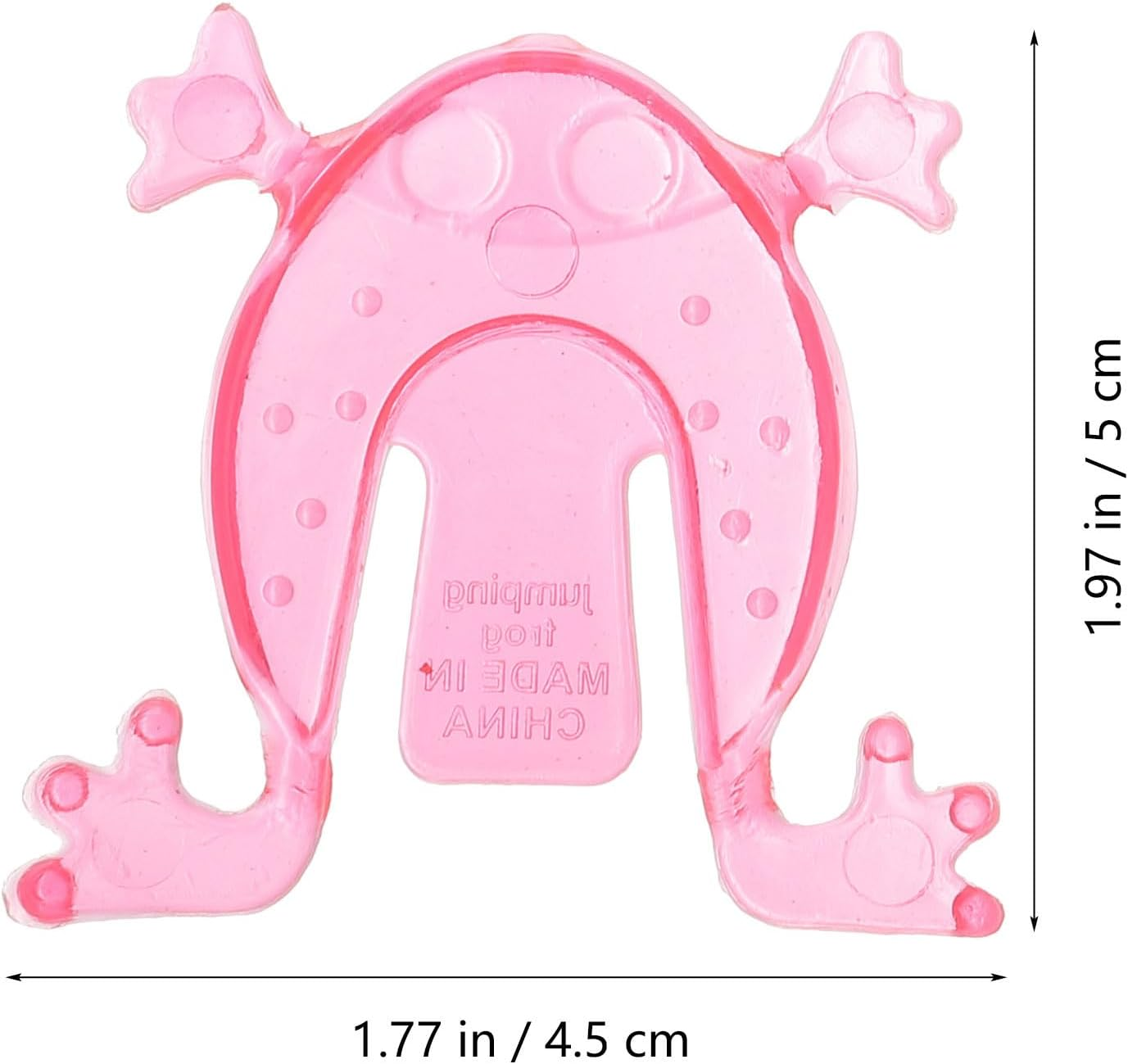 UPKOCH 30Pcs Jumping Frogs Toys, Plastic Leap Frogs for Kids, Fun Party Favors, Assorted Colors, 5X4.5Cm image number 3