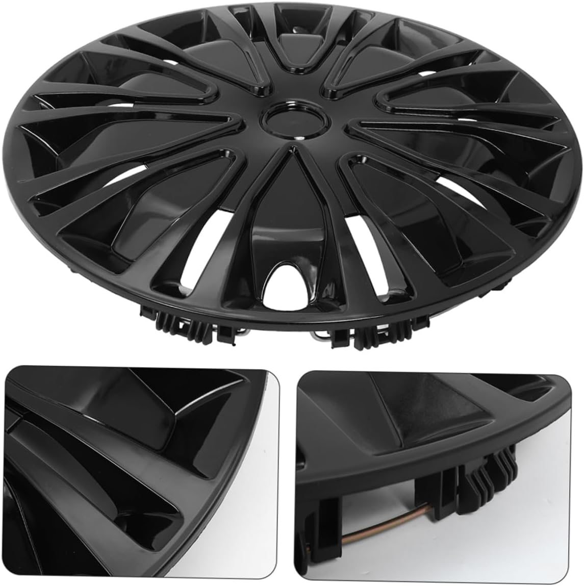 DINHEAROM Wheel Cover Replacement Stylish Wheel Rim Covers for Enhanced Vehicle Appearance Easy to Install Modern Design Fit for Cars