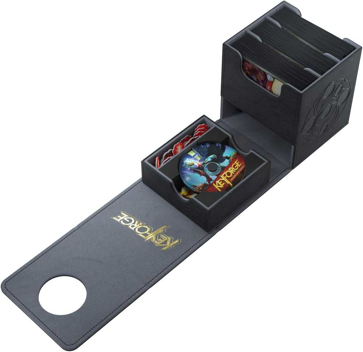 Gamegenic Keyforge Vault Deck Box, Black image number 4