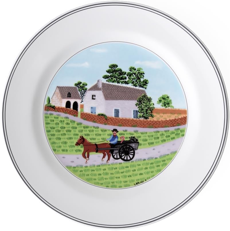 Villeroy & Boch Design Naif Dinner Plate #1 Going to Market image number 4