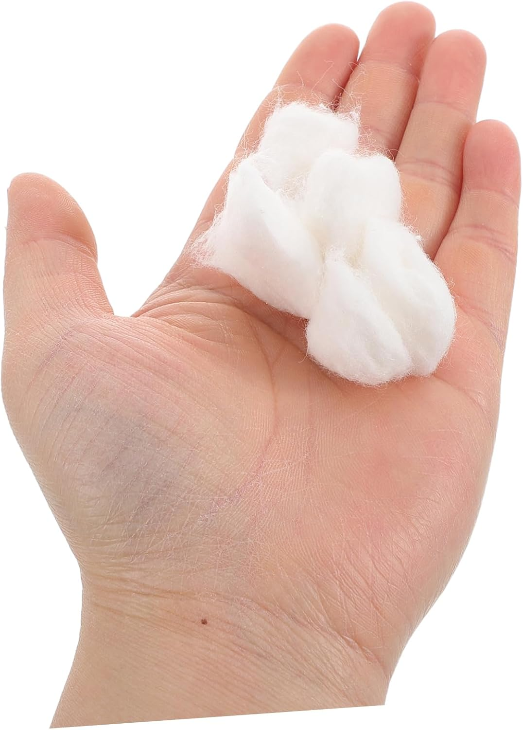 Vaguelly Nail Polish Remover Cotton Balls 500G Gentle on Skin Soft Absorbent Cotton for Makeup image number 3