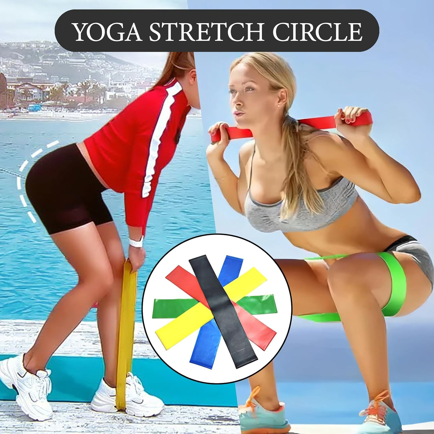 Yoga Blocks 2 Pack, High-Density Yoga Block, EVA Foam Yoga Block, with Stretching Belt, Odor Resistant and Antiskid, Used for Yoga, Pilates and Meditation image number 5