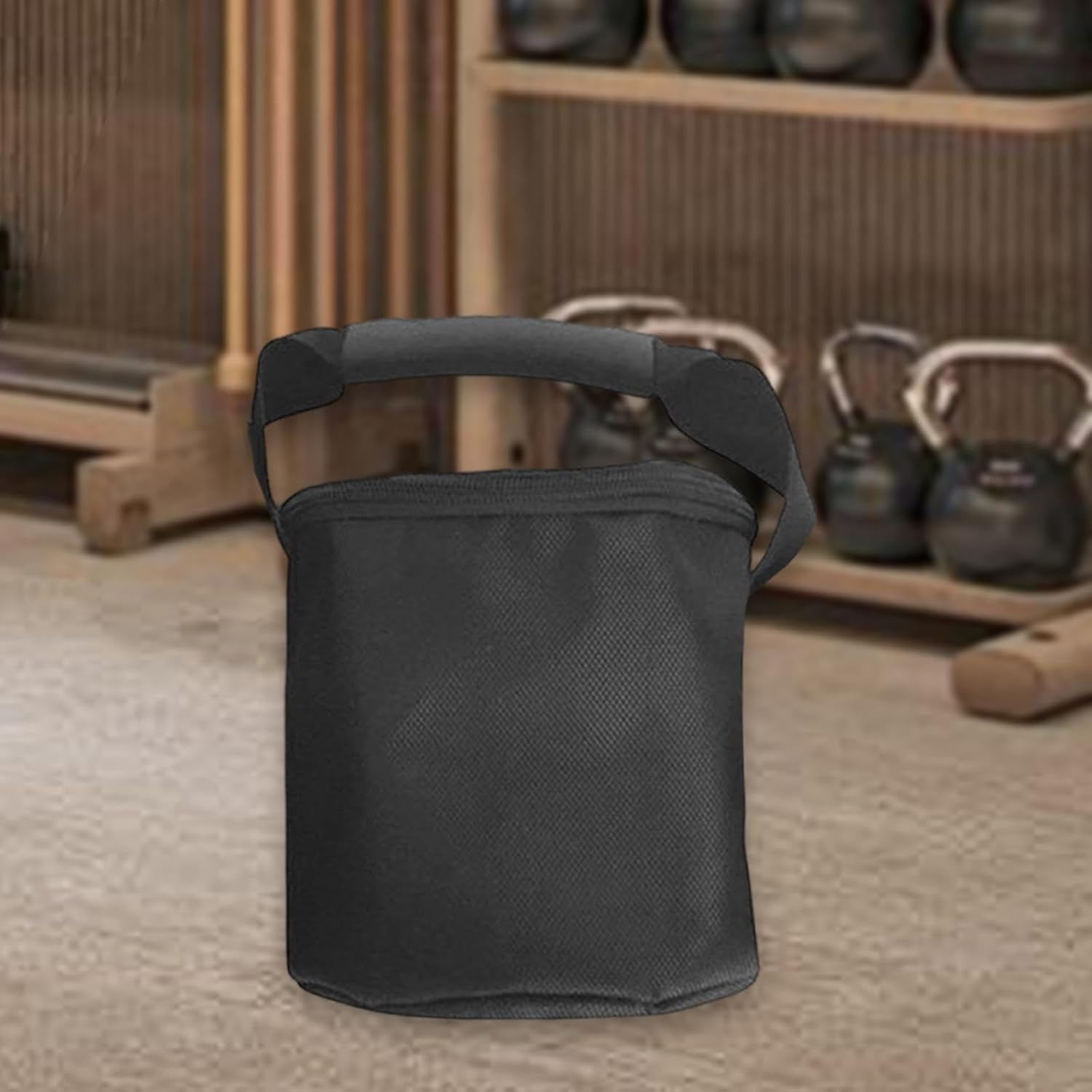 Tdoutop Kettlebell Sandbag, Weightlifting Training Sandbag, Heavy Duty Empty Exercise Filling Bag for Home Gym Fitness Workout image number 2