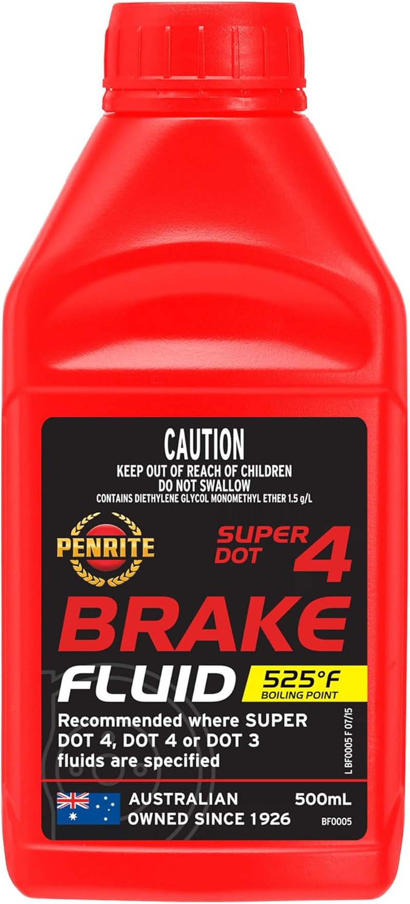 Penrite Super Dot 4 Brake Fluid 500 Ml