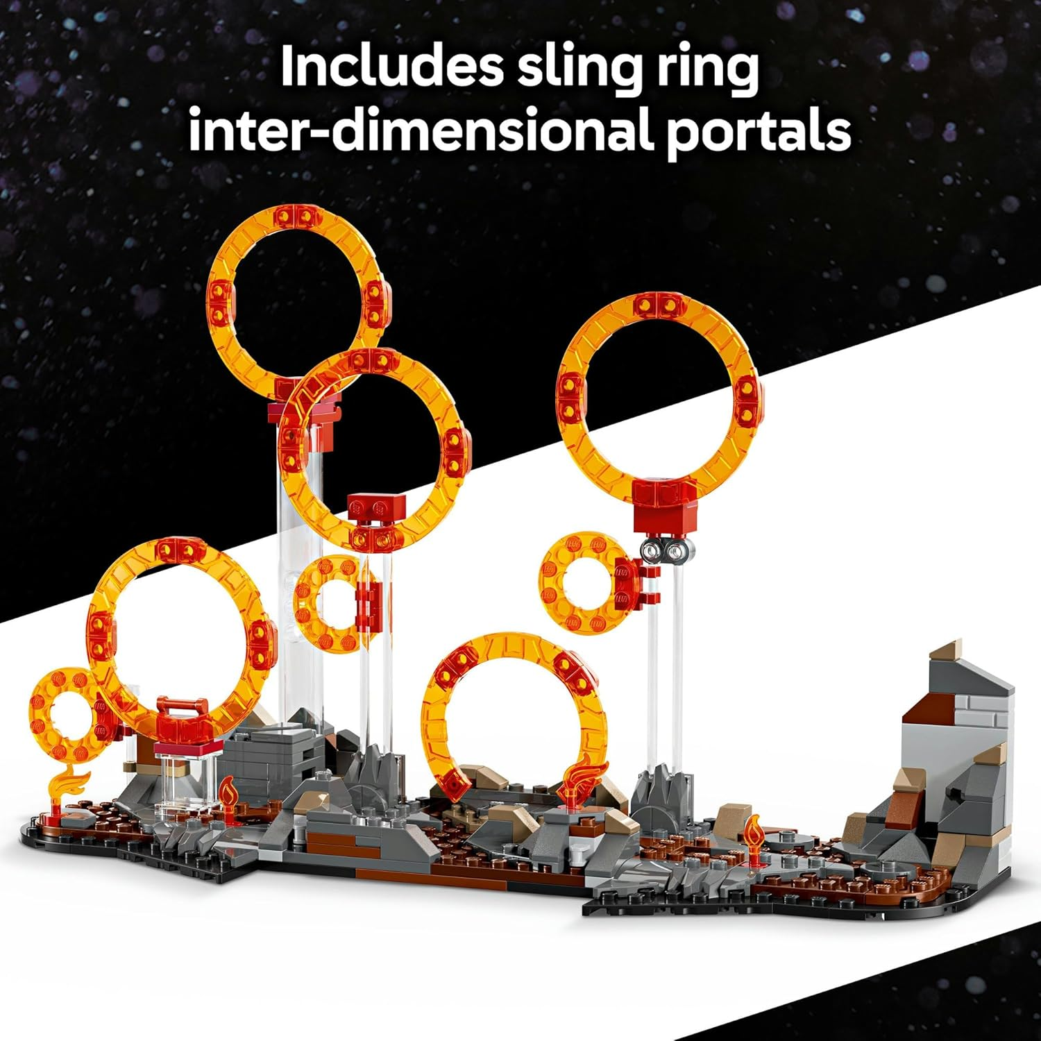 LEGO&reg; Super Heroes Marvel Avengers: Endgame Final Battle 76323 Kids&rsquo; Buildable Adventure Set,10 Figures Including Iron Man, Black Panther and Iron Spider Construction Toys,For Boys and Girls image number 2