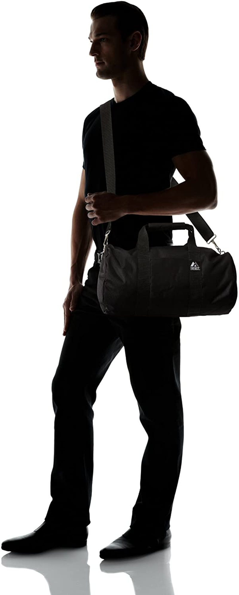 Everest 16-Inch round Duffel, Black, One Size, Black, One Size, 16-Inch round Duffel image number 2