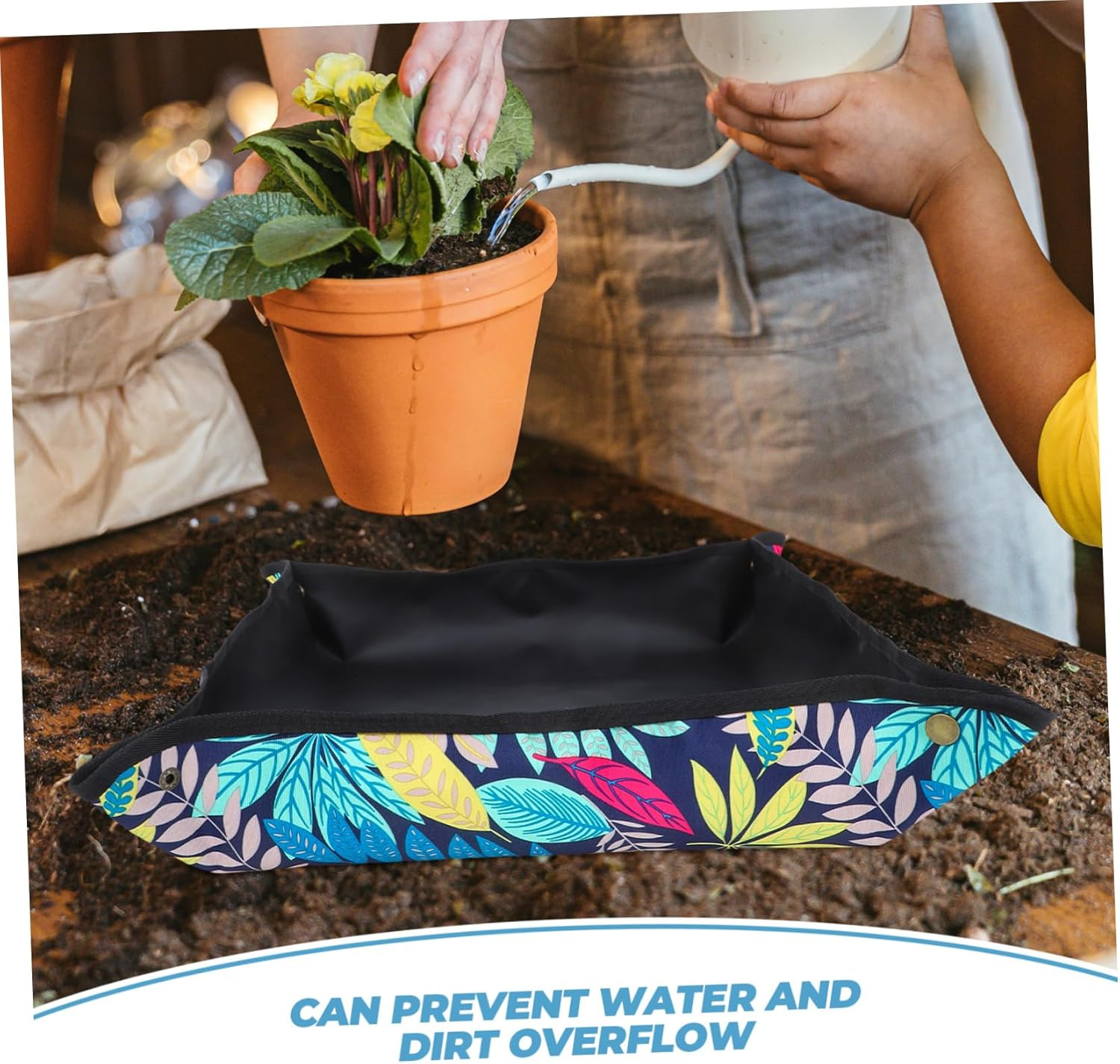 SUPVOX Splash Mat for Indoor Plants Repotting Mat Reusable Soil for Plant Repotting image number 2