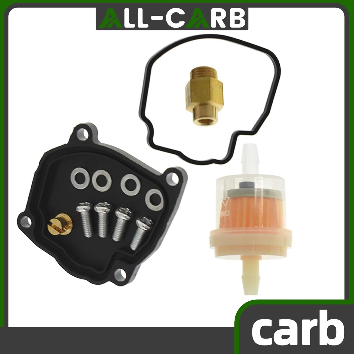 ALL-CARB Carburetor with Intake Boot Replacement for Polaris Hawkeye 300 400 Magnum 425 Worker 500 Carb