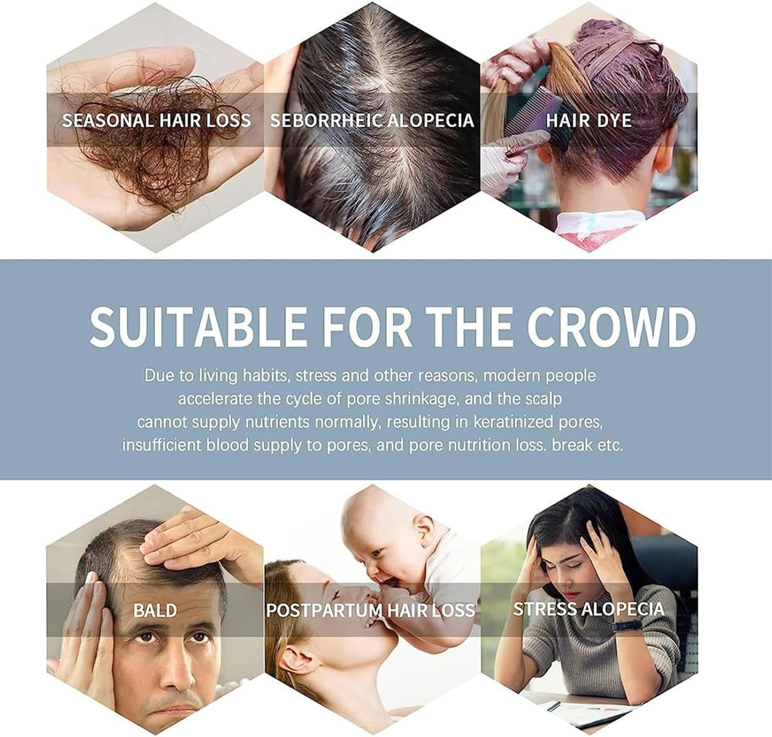 Sakuras Japanese Shampoo and Conditioner, Hair Growth Shampoo and Conditioner, Repair Shampoo and Conditioner Set, Evening Amino Acid Shampoo for All Hair Types, Nourish Hair(Shampoo or Conditioner) image number 5