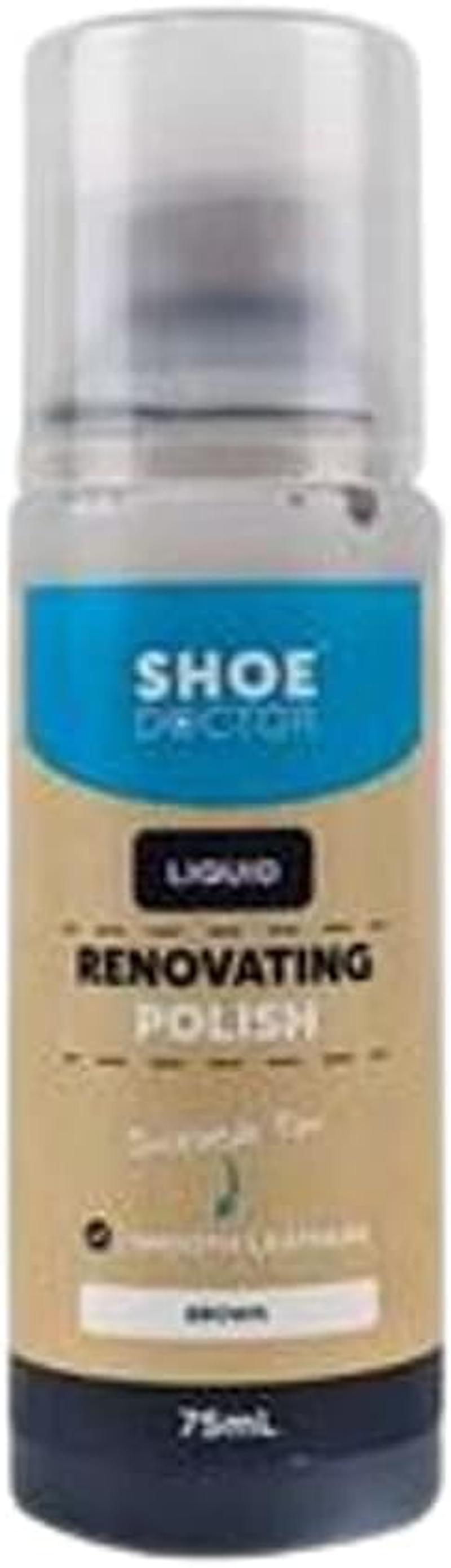 Shoe Doctor Liquid Renovating Polish 75Ml - 5 Colours Available