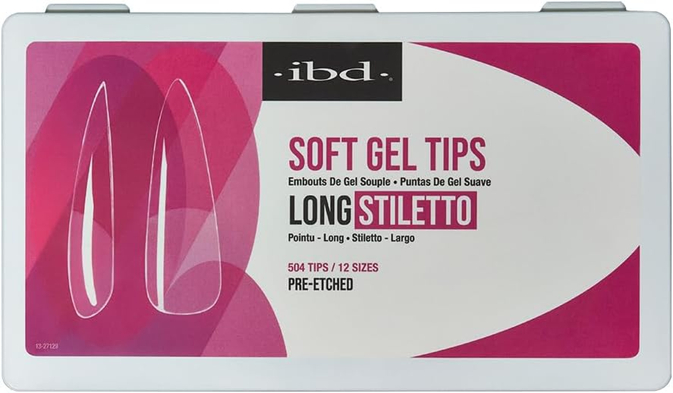 Soft Gel Tips - Long Stiletto