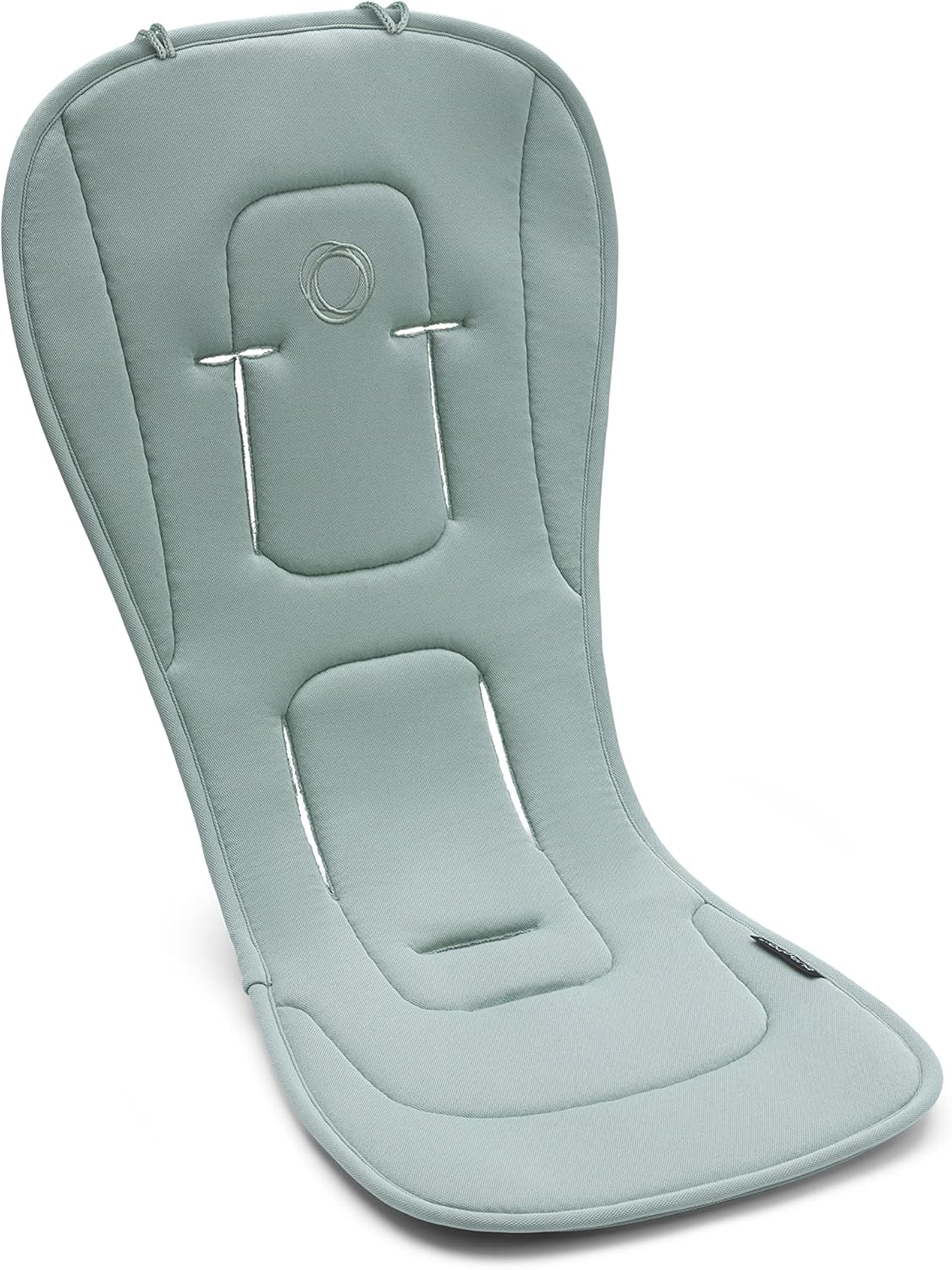 Bugaboo Dual Comfort Seat Liner for Pushchairs, All-Season Comfort, Improved Fit, Compatible with All Bugaboo Strollers, Reversible, Super Soft 3D Mesh, Pine Green image number 4