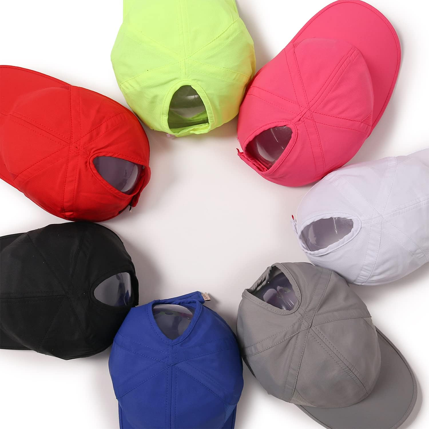 Ponyflo Active Ponytail Hat - Ponytail Caps for Women, Running Hat for Women, Curly Hair Ponytail Hat, Gym Ponytail Hats image number 2