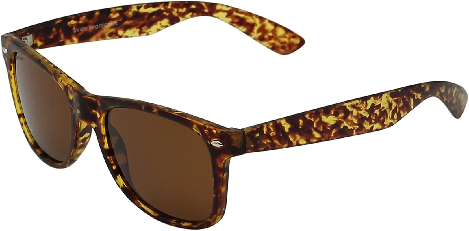 Craftman Classic Rectangle Polarized Sunglasses for Women and Men for Hiking Traveling and Gift