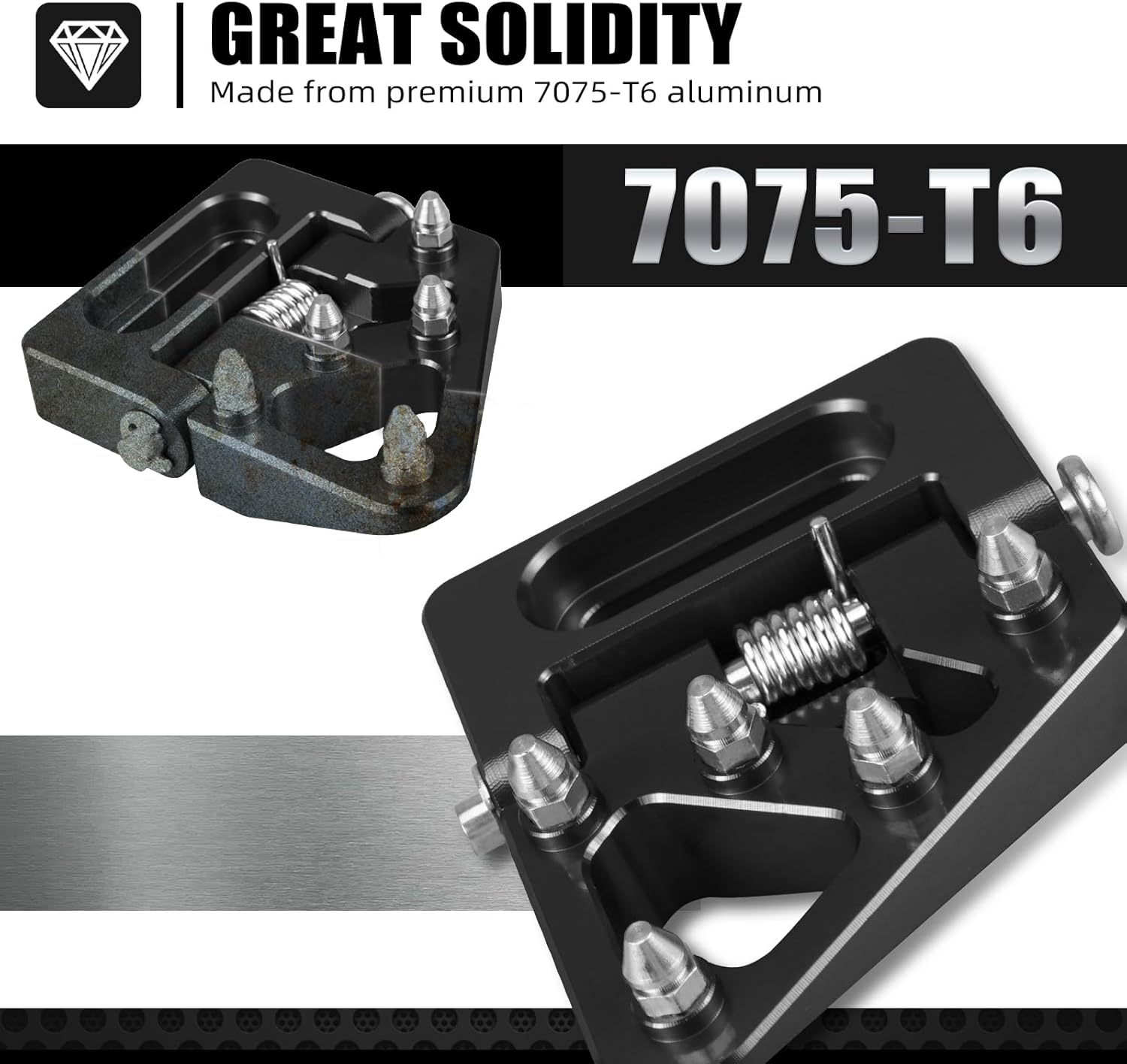 NICECNC Motorcycle Foldable Brake Pedal Replacement Tip Compatible with KTM 125-530 XCW XCFW EXC EXCF 2004-16 690 Enduro R 2008-23 690 SMC R 12-23,Compatible with Husqvarna TC125 250 14-15,See Fitment