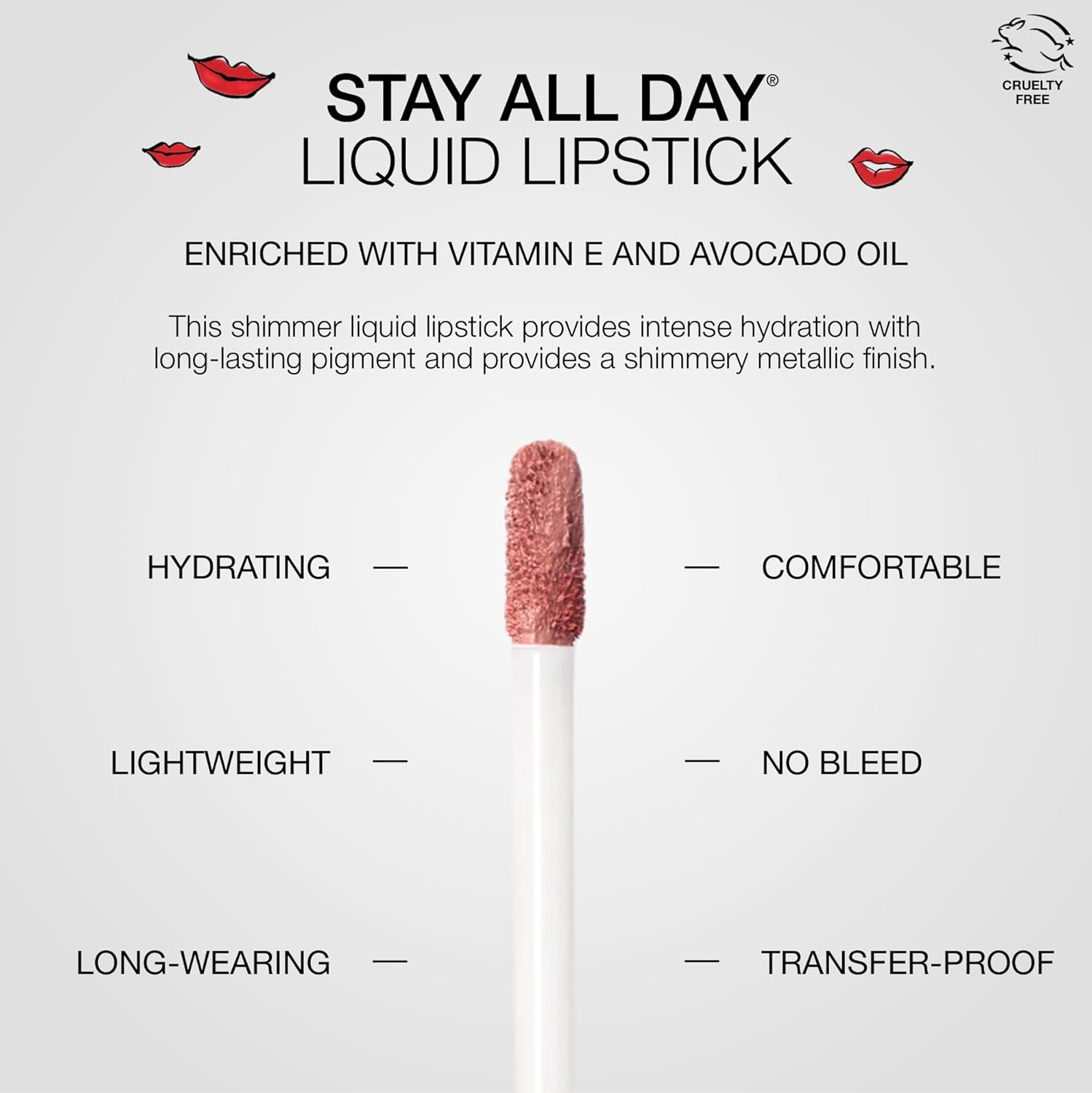 Stila Cosmetics Stila Stay All Day Liquid Lipstick - Miele Shimmer, 3 Ml image number 3