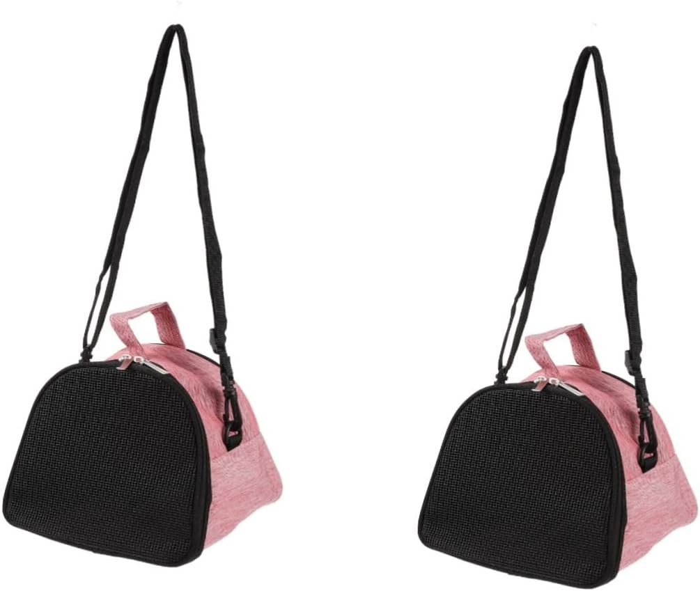 Ipetboom Pet Outing Bag Bunny Carrier Breathable Guinea Pig Travel Bag Travel Hamster Carrier for Hamster Outing