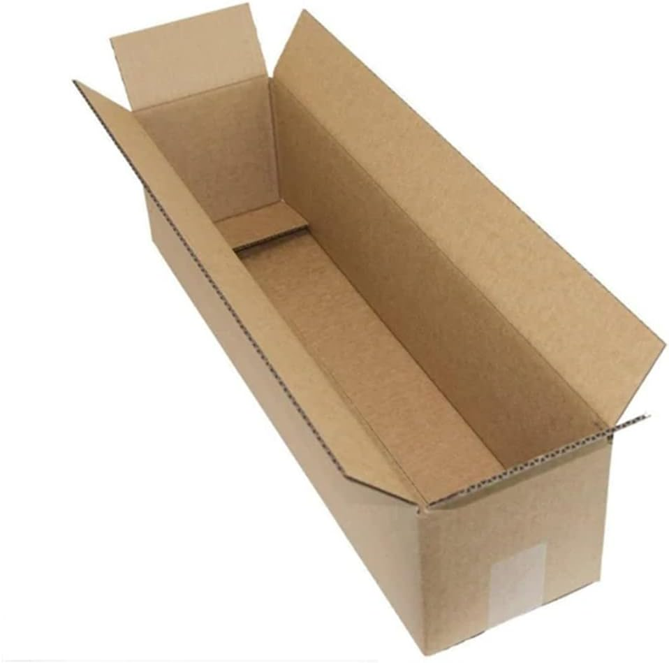 Long Mailing Box 150 X 150 X 600Mm Cardboard Shipping Carton Box (Pack of 10) image number 1