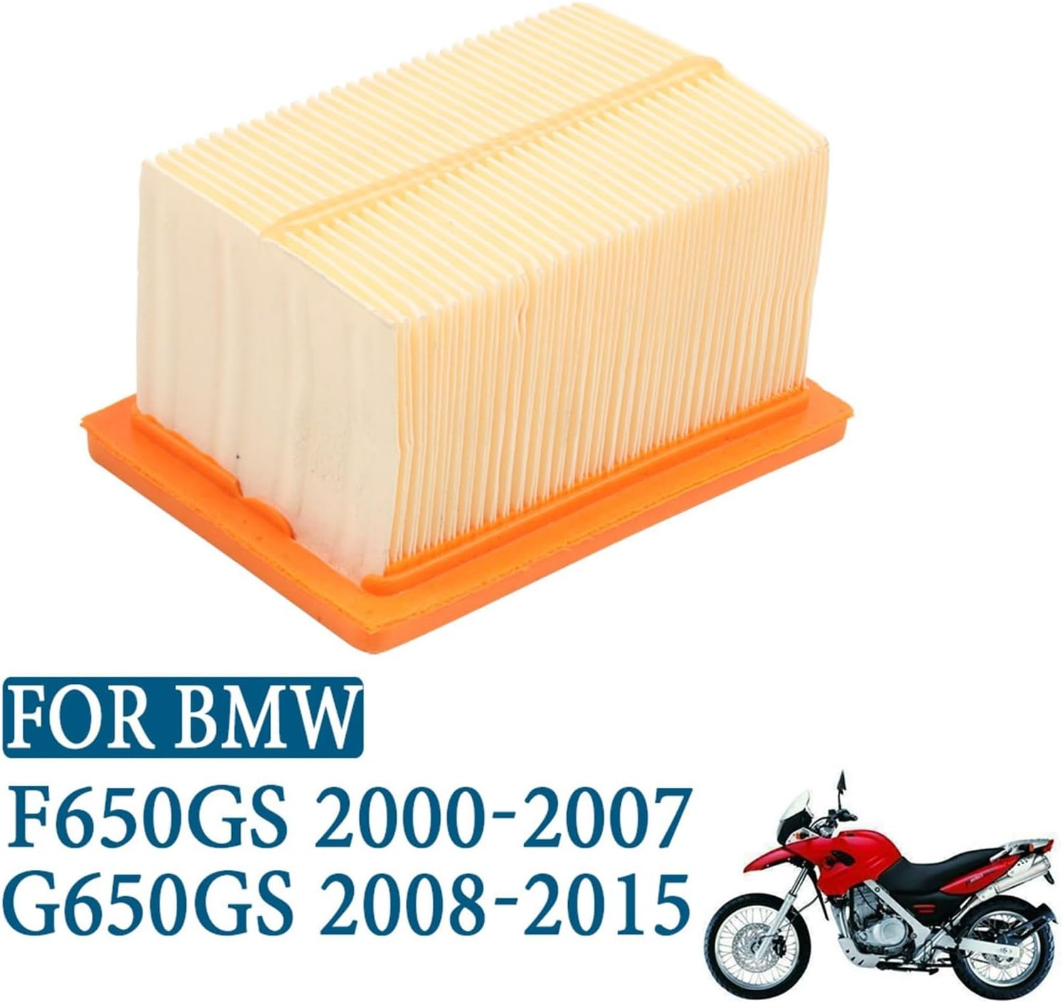Motorcycle Accessories Air Filter Element Fit for BMW F 650 GS F650GS 2000-2007 G 650 GS G650GS 2008-2015 image number 3