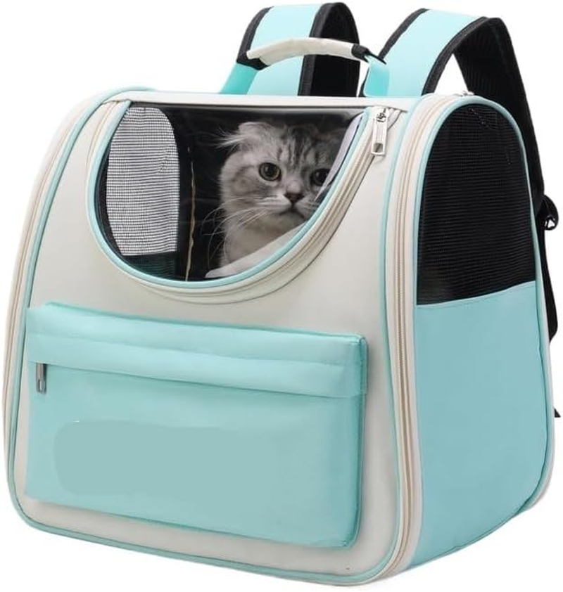 Cat Bag Dog Carrier Pet Carrier Pet Carrier Backpack Cat Bubble Backpack Dog Carrier Bag for Small Dogs and Puppies Dog Rucksack Carrying Cat Carrier Pet Bag Carrier(Color:Blue)