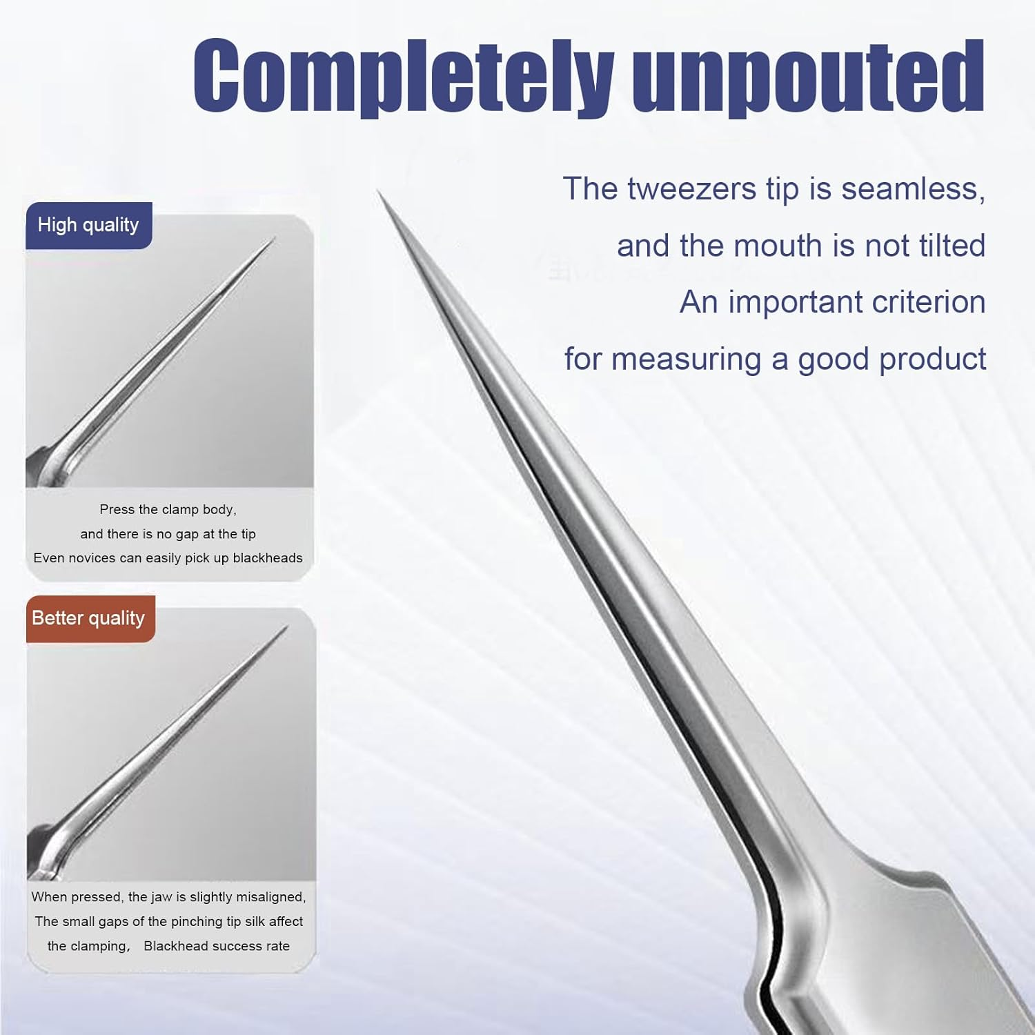 Comedone Extractor Tool: 7-Piece Stainless Steel Kit for Blackhead/Whitehead Removal. This Pimple Popper Tool Kit Works on Nose, Face&mdash;Safe, Durable, Ideal for Blemish Care. a Practical Set for Daily Skincare. image number 3